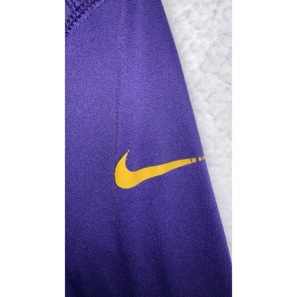 Nike Minnesota Vikings Hoodie Youth Medium NFL Pullover Purple Sweatshirt‎